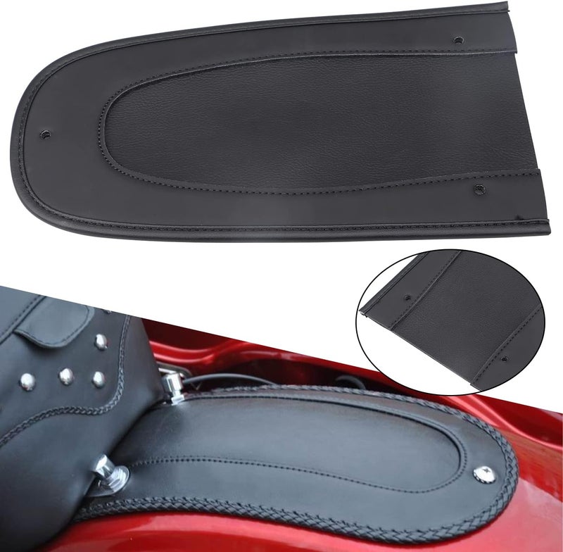 XMMT All Black Stitch Rear Fender Bib For Solo Seat Harley Touring Electra Glide Road Glide Road King 2004-2023 - Image 2